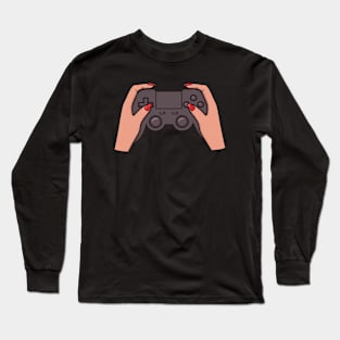 Videogame Girl Long Sleeve T-Shirt